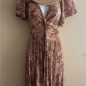 Angie Floral Maxi Dress